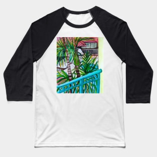 Balcony View Baseball T-Shirt